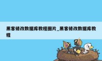 黑客修改数据库教程图片_黑客修改数据库教程